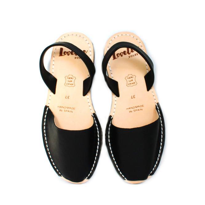 Avarca Black Classic | Lovelee Soles