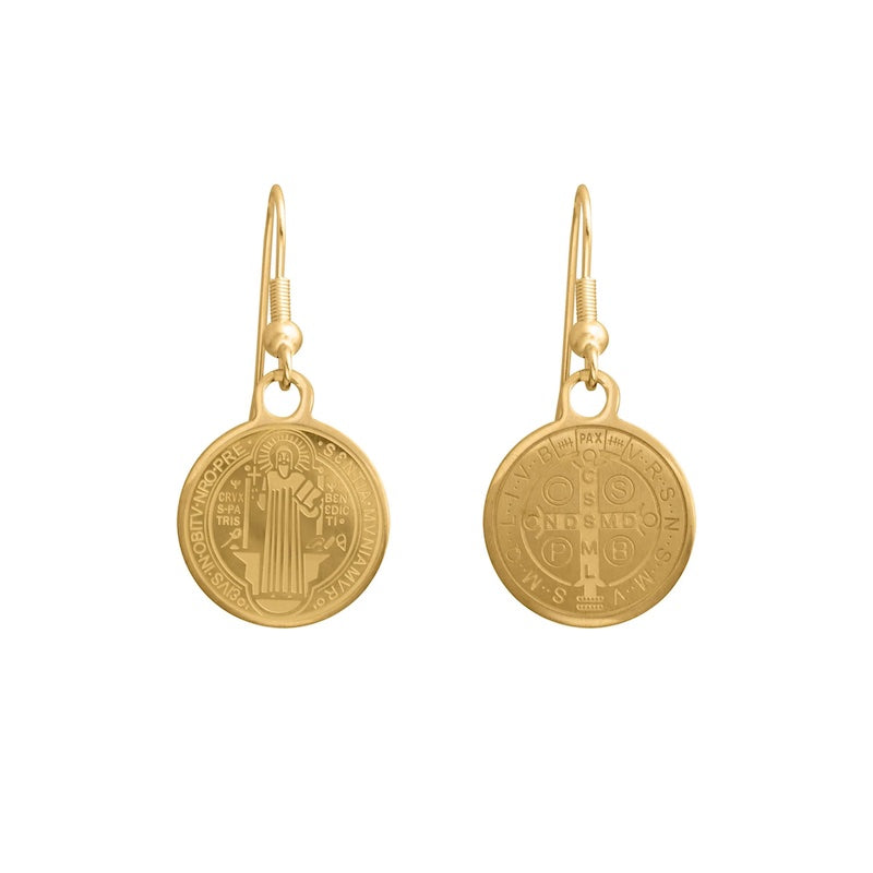 LINDI KINGI SAINTS EARRINGS | GOLD